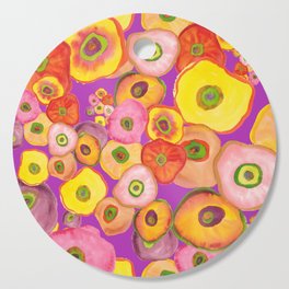 Pebbles Purple WKS Cutting Board