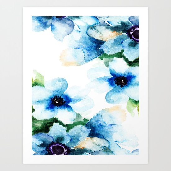 Flowers 06 Art Print