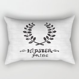 Hipster pride Rectangular Pillow