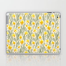 Daffodil Pattern Laptop Skin