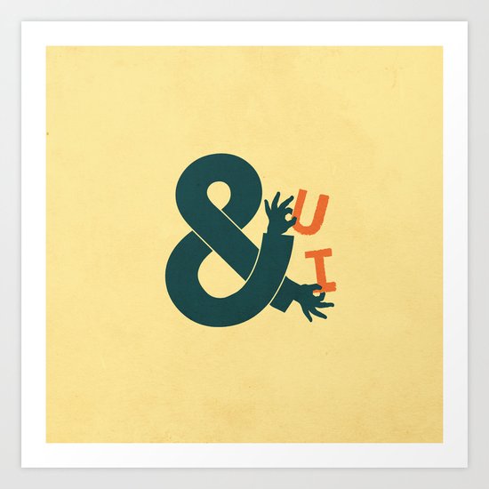 You and I Art Print