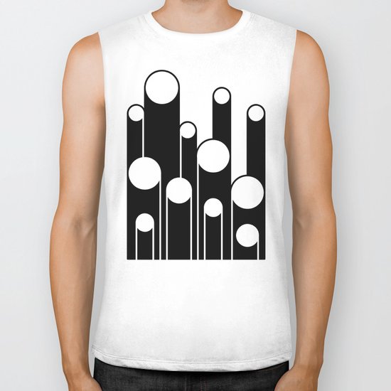 Test Pattern Biker Tank