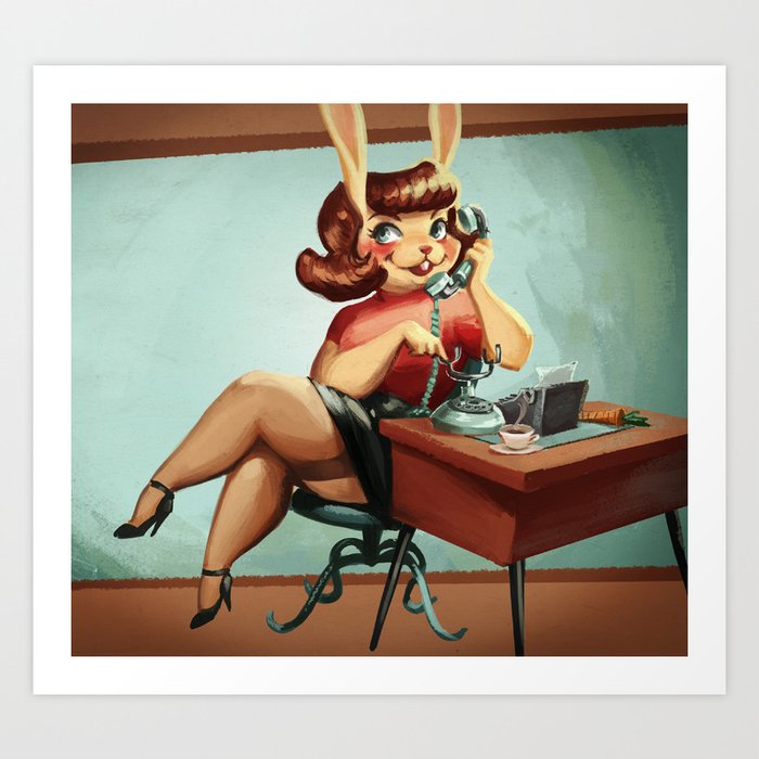 From 9 To 5 Art Print
