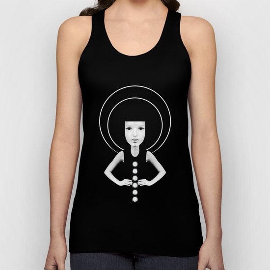 porcelain face Unisex Tank Top