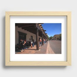 Santa Fe Indian Market 2010 Recessed Framed Print