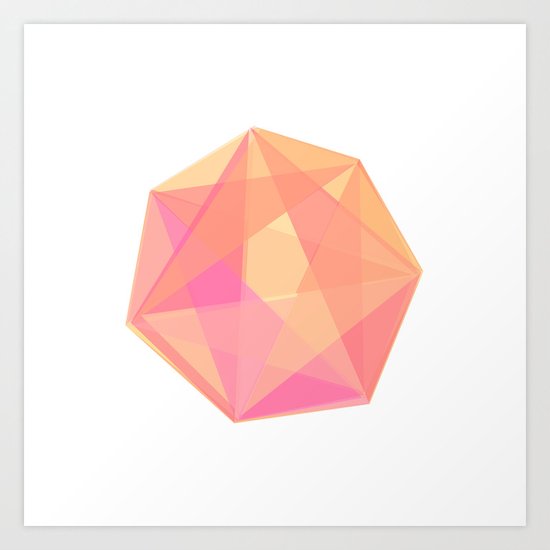 Gem Art Print