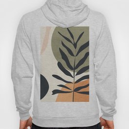Abstract Art Tropical Leaves 58 Hoody