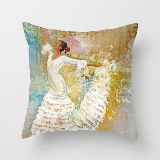 Mariposa °la Vida 2^ Throw Pillow