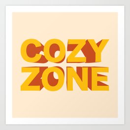 Cozy Zone Art Print
