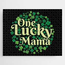 One Lucky Mama St Patrick's Day Jigsaw Puzzle