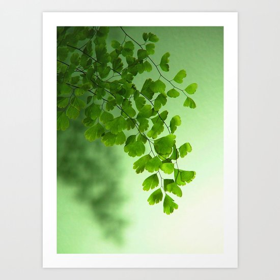 Green is the Colour Art Print