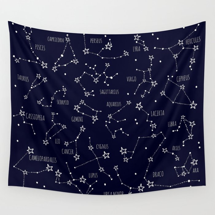 Space horoscop Wall Tapestry