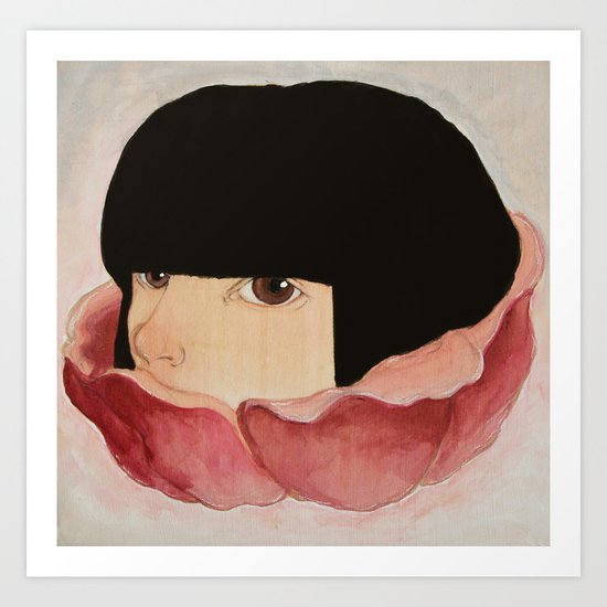 In Bloom :: I See You Art Print