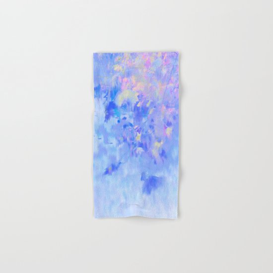 Blue Leaves under a Lavender Sky Hand & Bath Towel