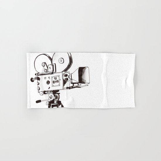 vintage filming Hand & Bath Towel