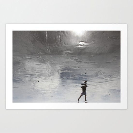 at the edge of a dream Art Print