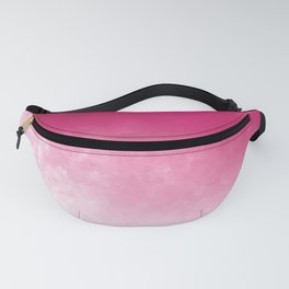 Pink Watercolor Fade Fanny Pack