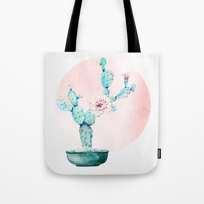 Potted Cactus Tote Bag