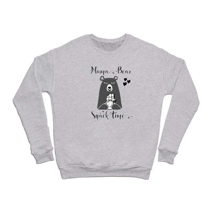 Mama Bear Snacktime Crewneck Sweatshirt