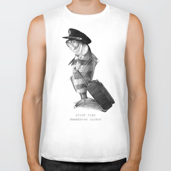 The Pilot (colour option) Biker Tank