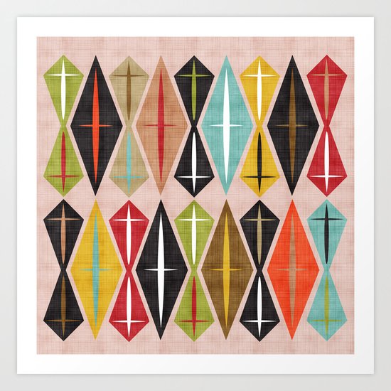 MCM Diamond Art Print