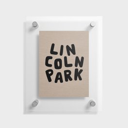 Lincoln Park Linen Brown Floating Acrylic Print