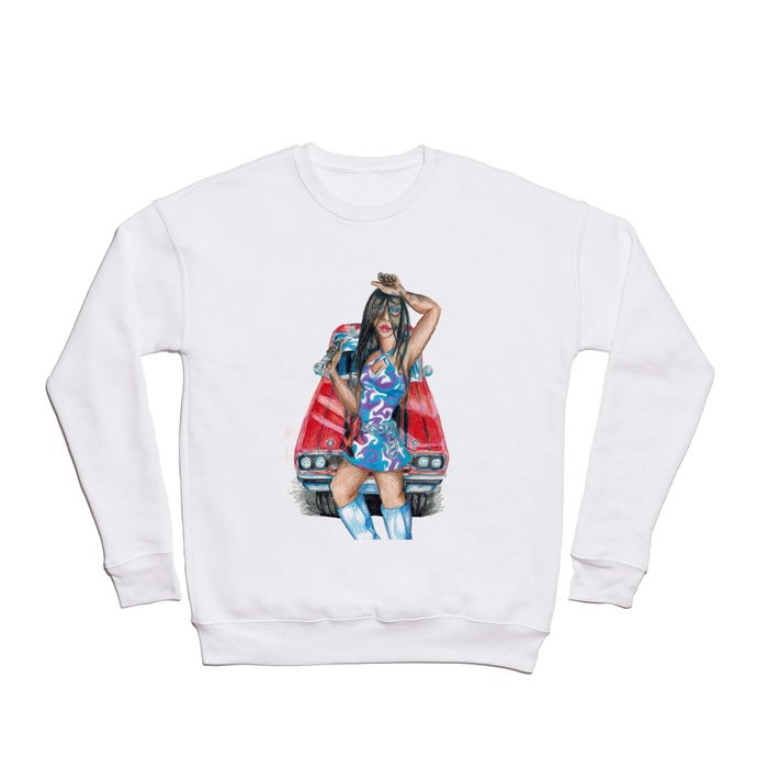 Red Bird Ready to Go Crewneck Sweatshirt