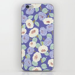 Color of the year 2022 fresh flower pattern iPhone Skin