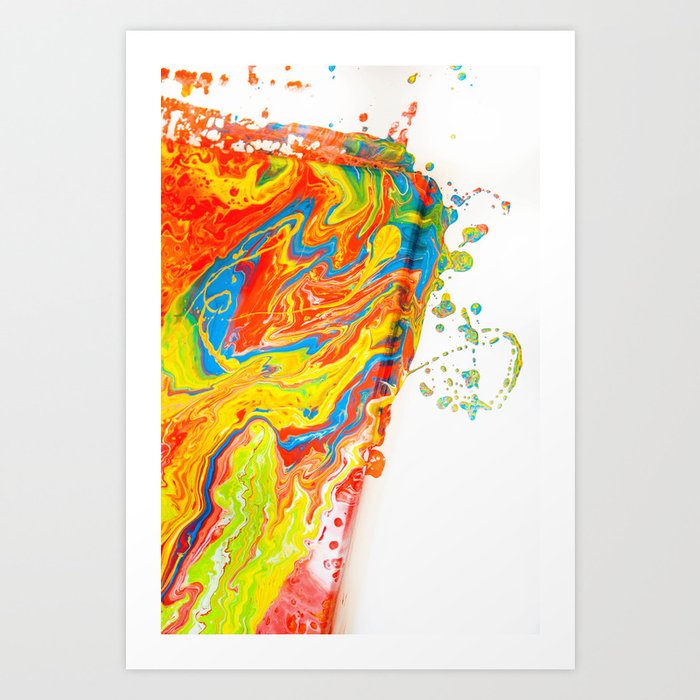 Colour Splash Art Print