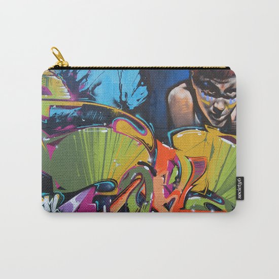 Colorful Graffiti Carry-All Pouch
