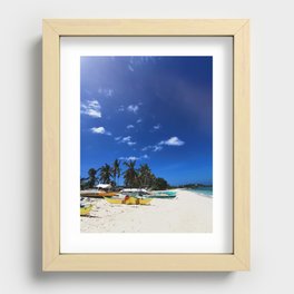 Beach Recessed Framed Print