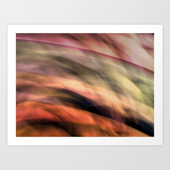 Surreal Hills Art Print