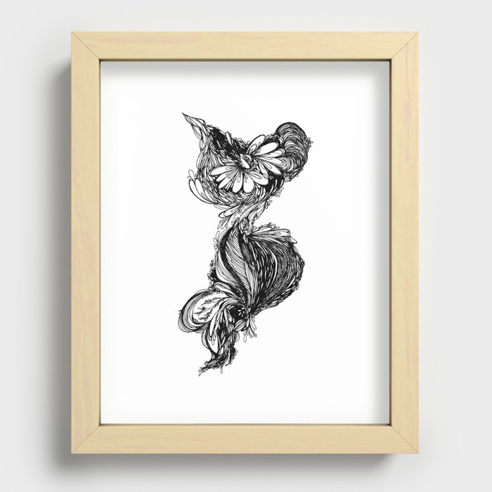 Sinuous 3 Recessed Framed Print