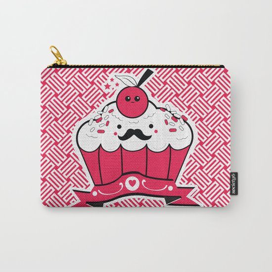 Hipster Cupcake Carry-All Pouch