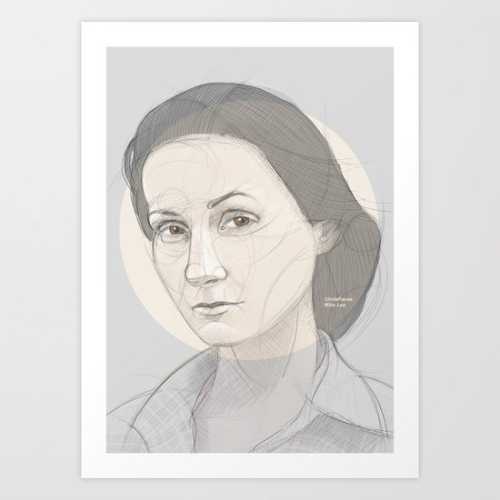 circlefaces Art Print