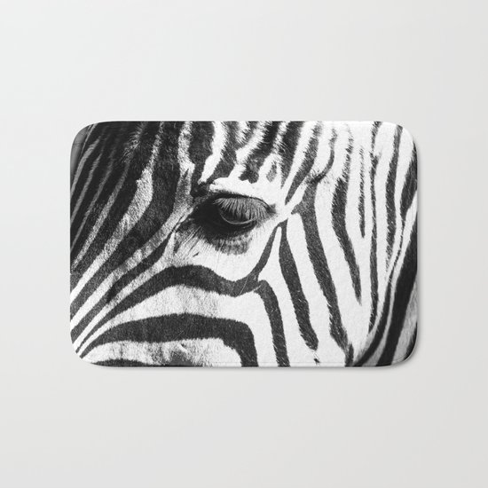 Zebra Bath Mat