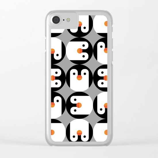 The Penguin Club Clear iPhone Case