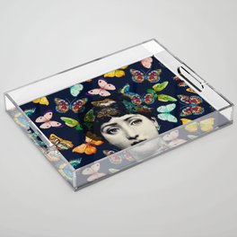 The Butterfly Queen Acrylic Tray