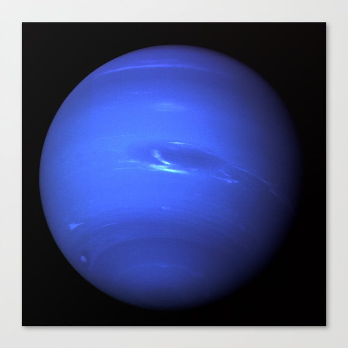 Solar System: 8 Neptune Canvas Print