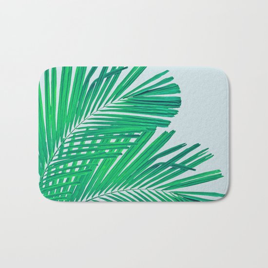 Palm leaf Bath Mat
