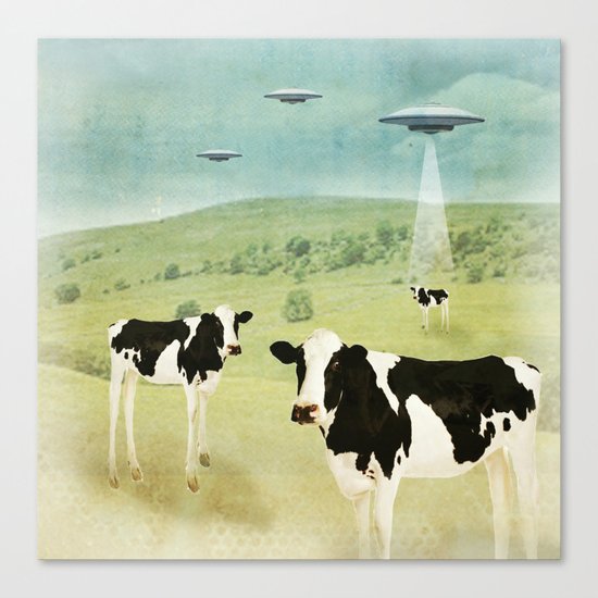 we all like burgers _ US AND THEM Canvas Print