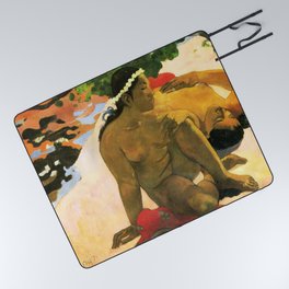 Paul Gauguin "Eh quoi! Tu es jaloux? (Aha oe feii?)" Picnic Blanket