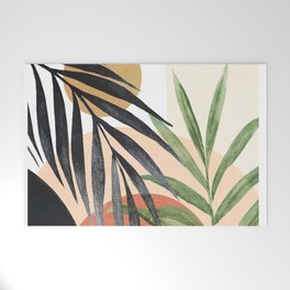 Abstract Tropical Art VI Welcome Mat