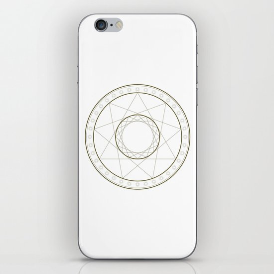 Anime Magic Circle 14 iPhone & iPod Skin