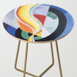 Robert Delaunay Orphism Side Table