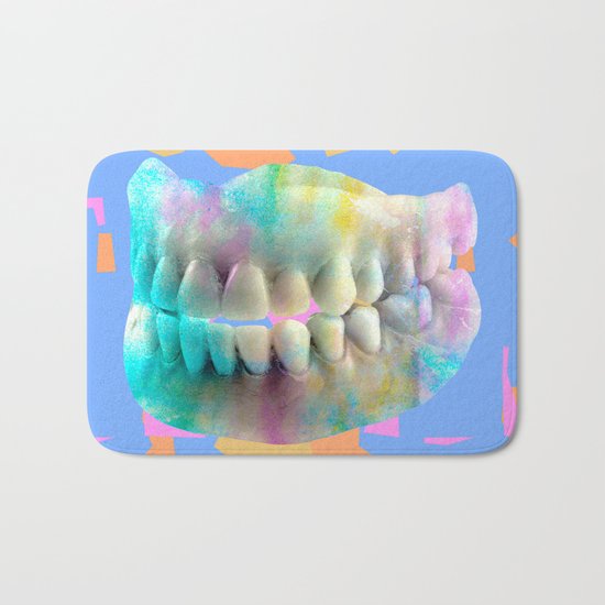Dino tracks Bath Mat