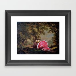 Black Forest Ham Framed Art Print
