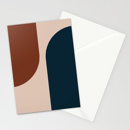 Modern Minimal Arch Abstract LXXV Stationery Card