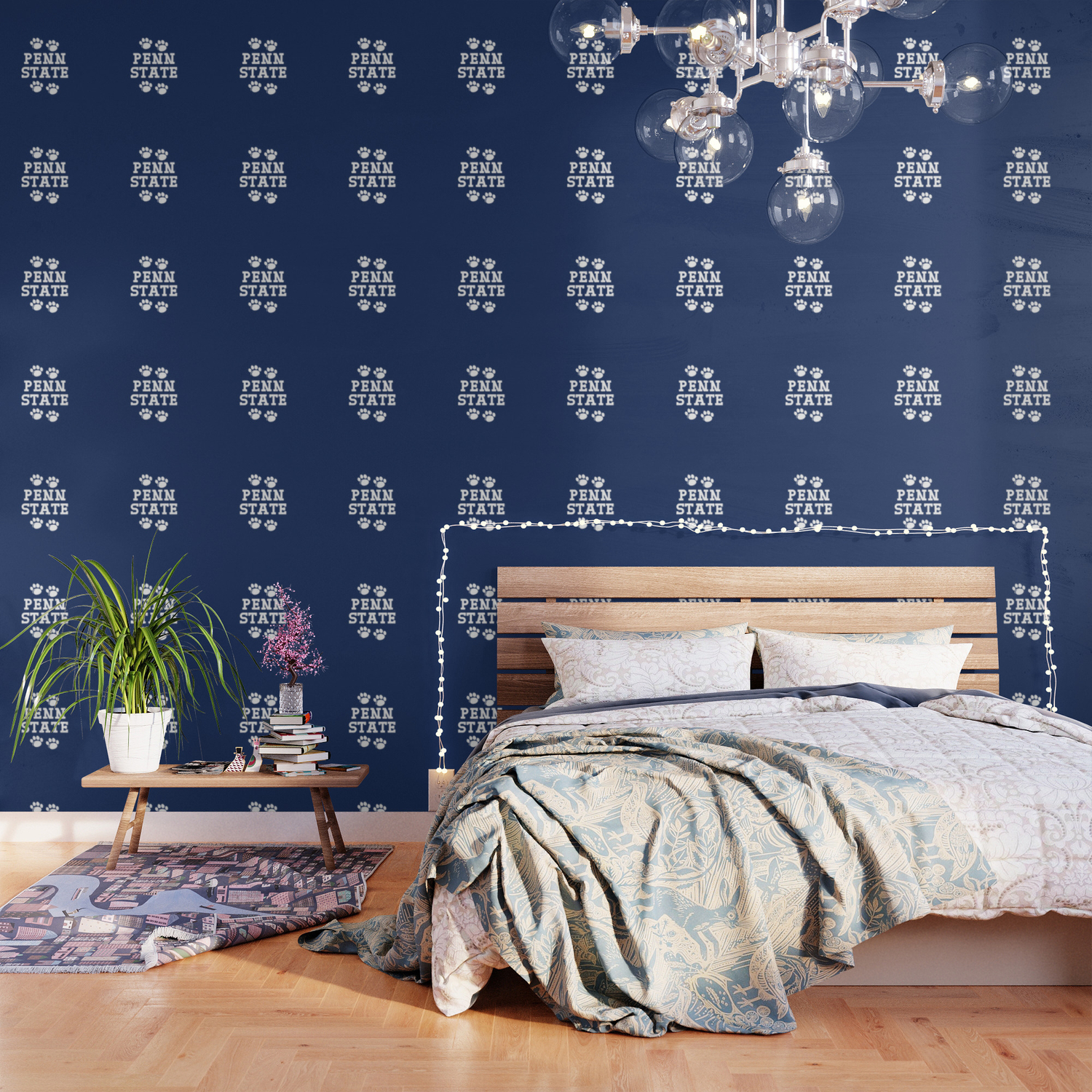 Penn State Nittany Lions Paw Wallpaper By Socoart Society6