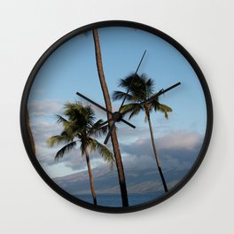 Off the Coast, Maui Hawaii Wall Clock